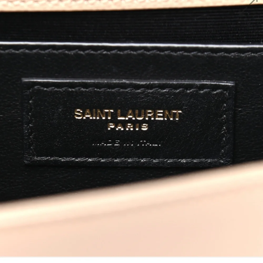 YSL Kate Medium Grain Beige Leather Gold Chain Bag - Picture 6 of 12